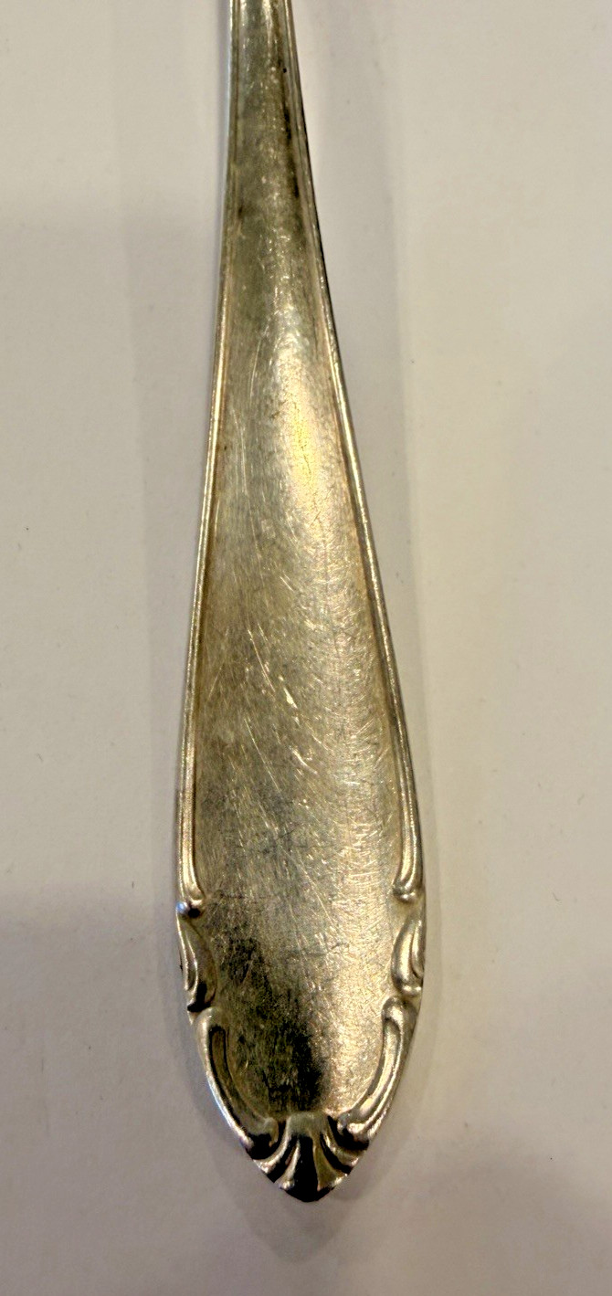 Vintage BMF 90 Serving Spoon Replacement Tablespoon Germany Silver plate 8″ BMF1