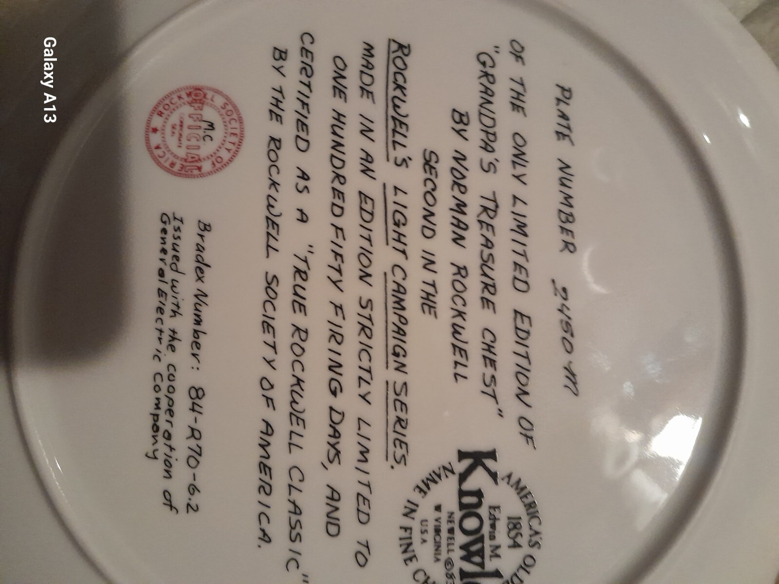 first editof fine china brand new antique plates no cracks or anything else none