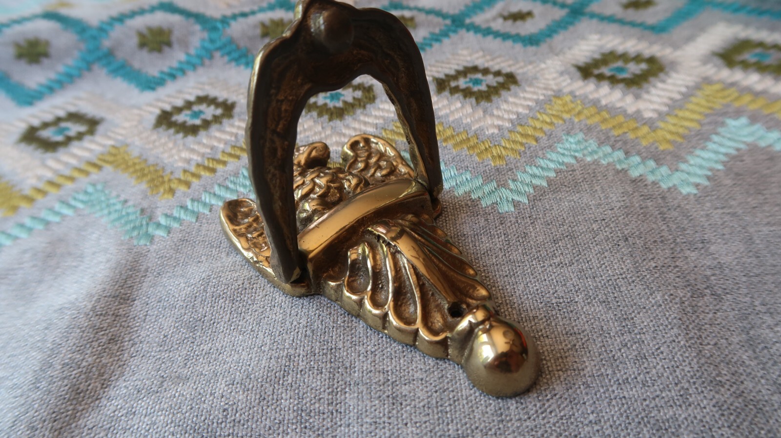 Antique Brass American Eagle Door Knocker 3.75″
