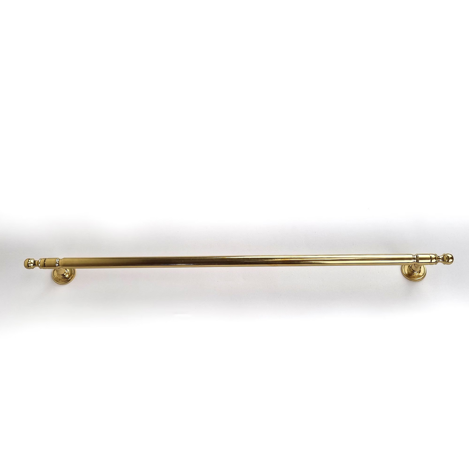 BOLT FIX solid heavy brass 12″inch long 12mm rod Kitchen Cabinet Grab pull 31cm
