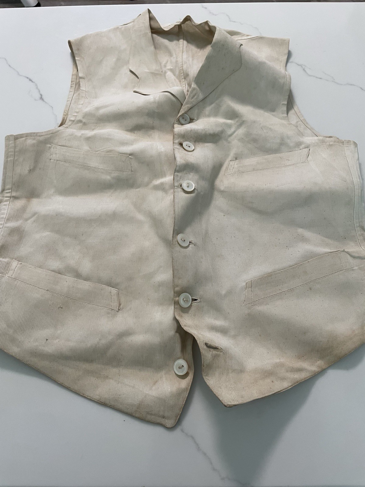 Antique 1870-1890 Waist Coat, Old Civil War Veteran Documents