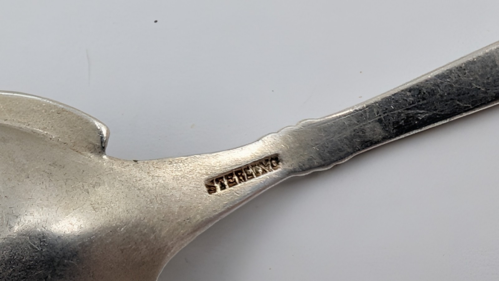 Sterling Silver Citrus Grapefruit Spoon 5-3/4″ 20g with Monogram and Date