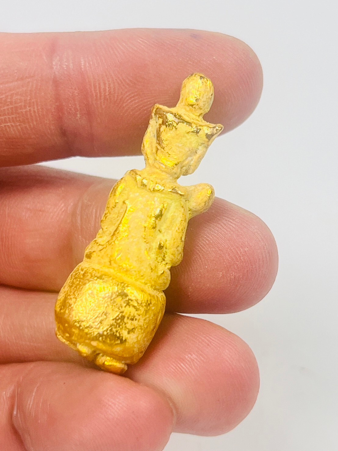 Laos Hermit Gold Leklai Buffalo Mountain Cave Love sex wealth attraction Amulet