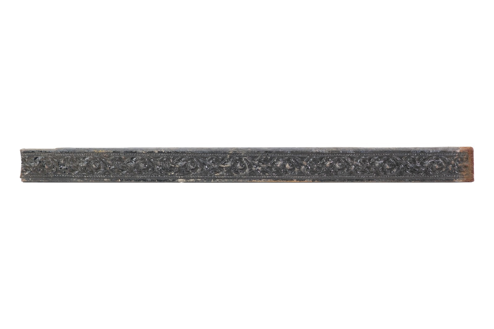 Reclaimed 28.5 in. Cast Iron Foliage Pattern Trim