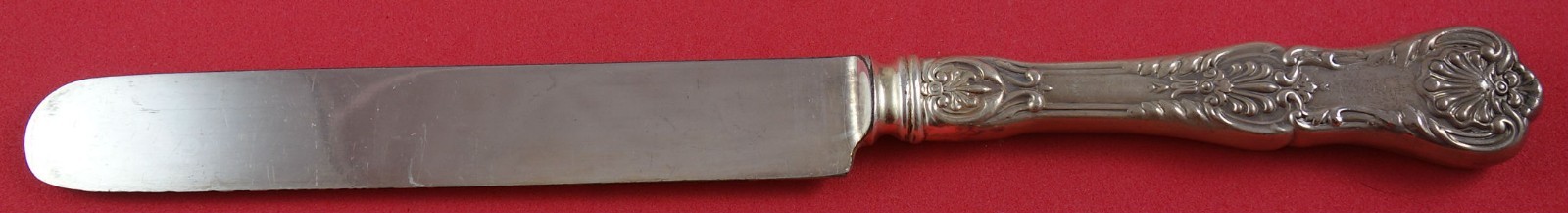 Kings II by Gorham Sterling Silver Dinner Knife Blunt Silverplate Blade 9 1/2″