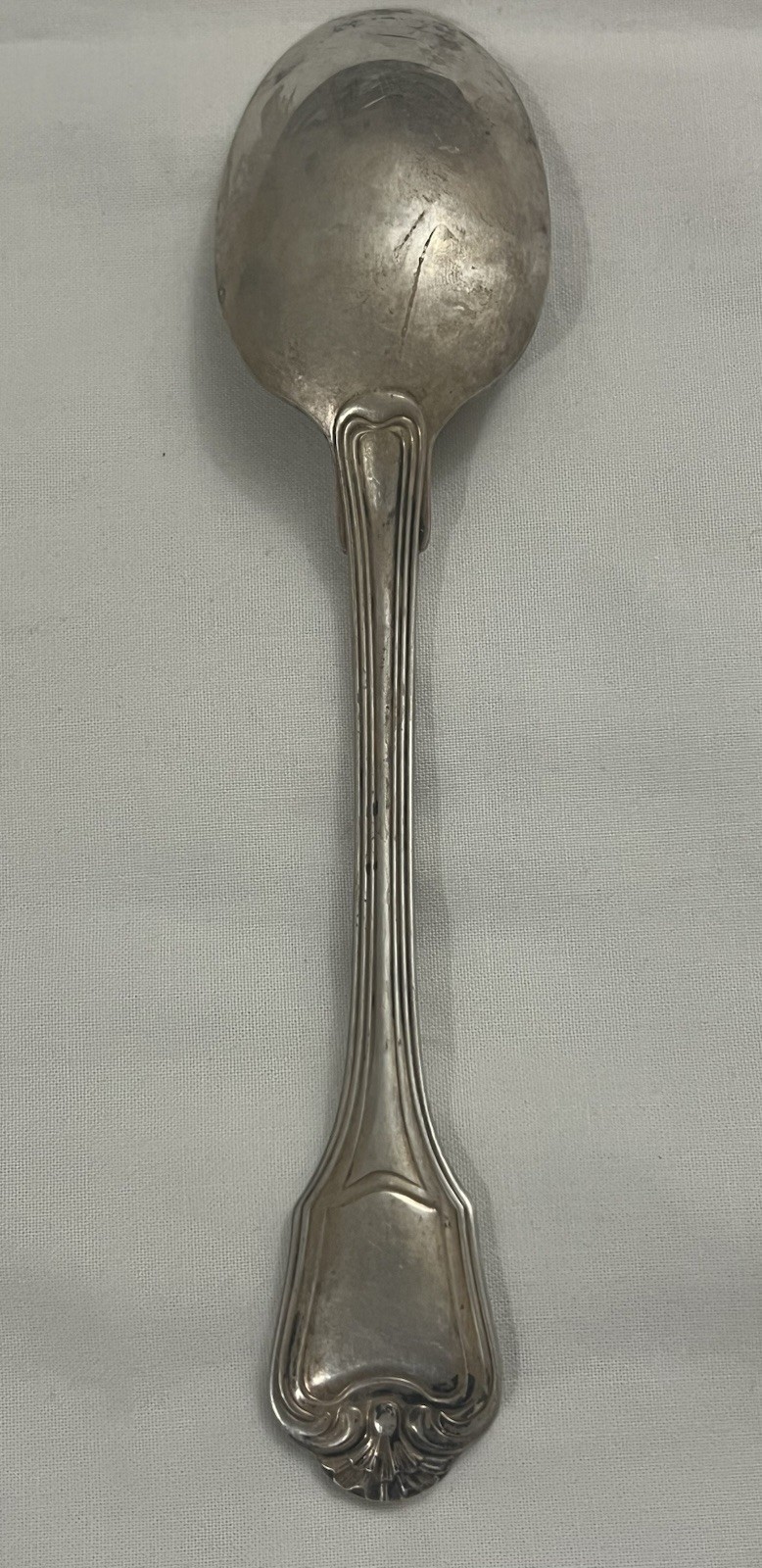 Iraq/Irak Rare Christofle Serving Spoon Saddam Hussain Era Silver Plate