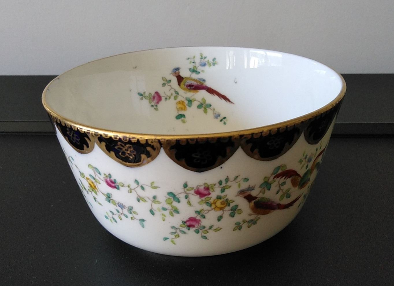 Antique Birks Rawlings Old English Pattern (2767) China Bowl, c.1920 – 13 x 8 cm
