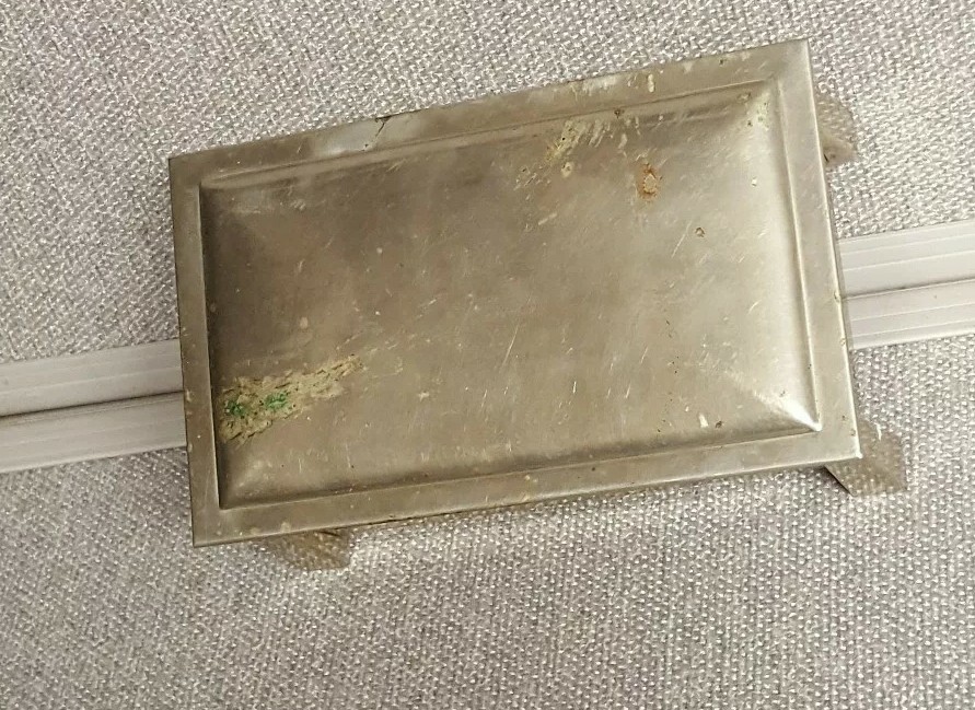 Mission Arts & Crafts Fatima Cigarette Tobacco Nickel Silver Box