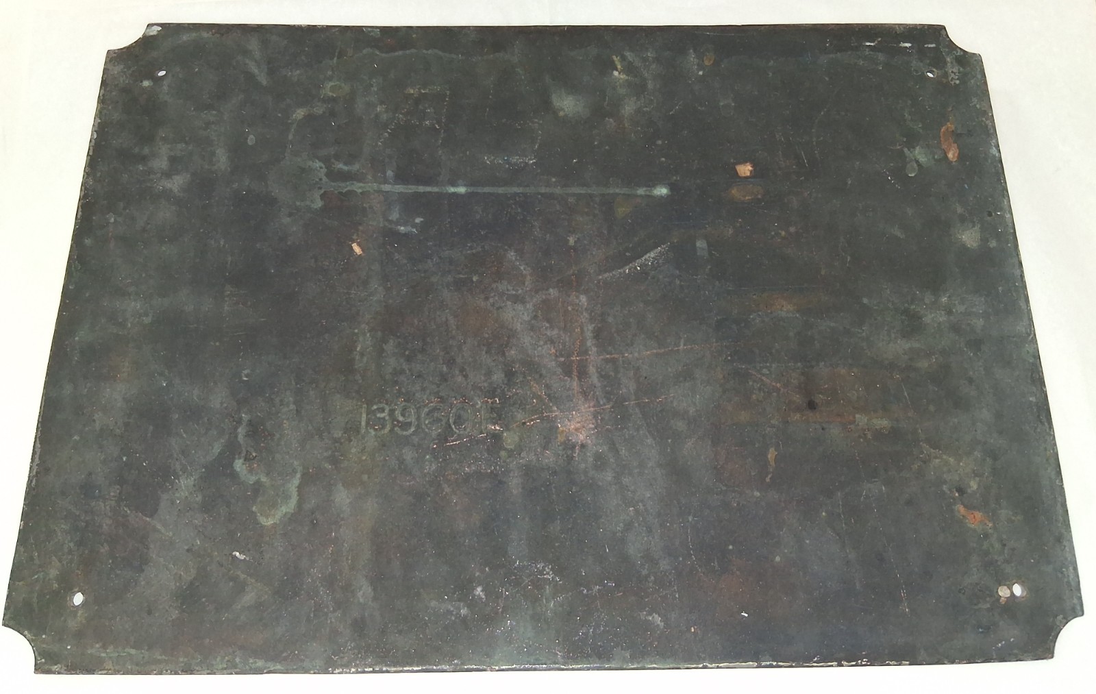 Curtis Steam Turbine General Electric Co Heavy Brass Plaque/Sign – Vintage Rare