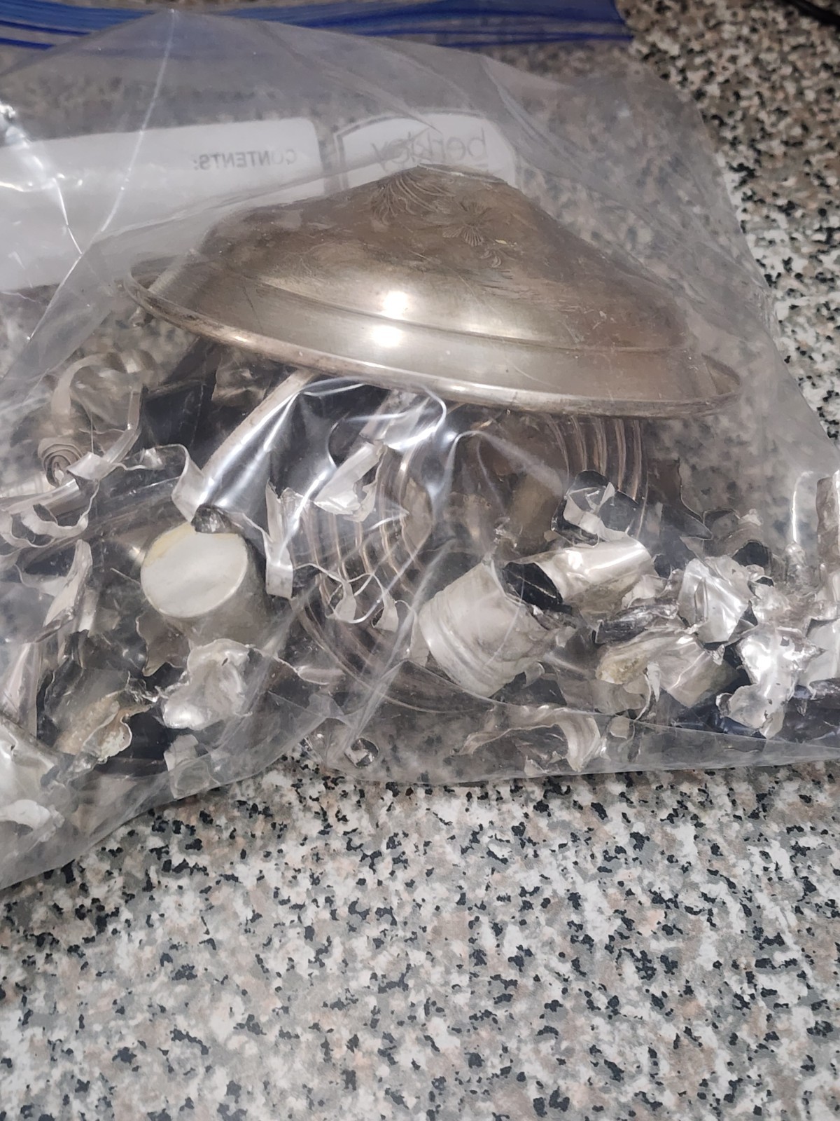 Sterling Silver de weighted compotes and candlesticks 265 grams clean Scrap