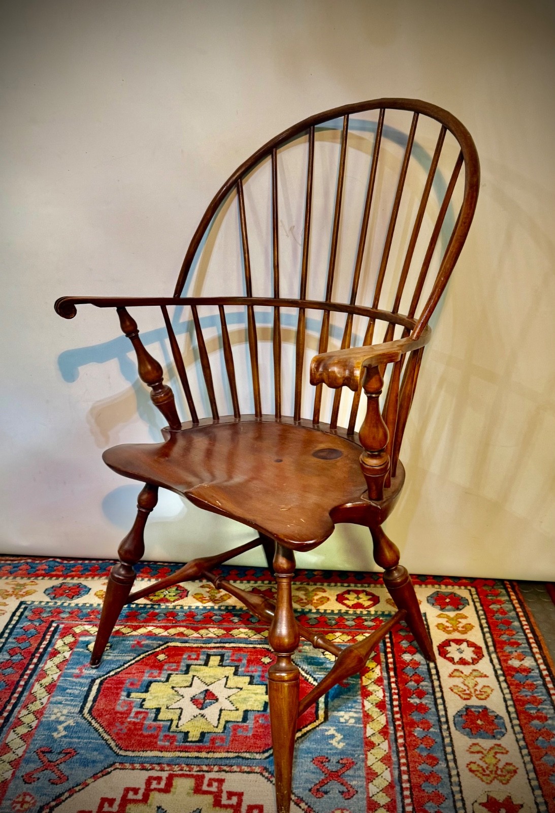 Rare D.R. Dimes Wallace Nutting Arm Chair in Olde Amber Retails for $2738.00
