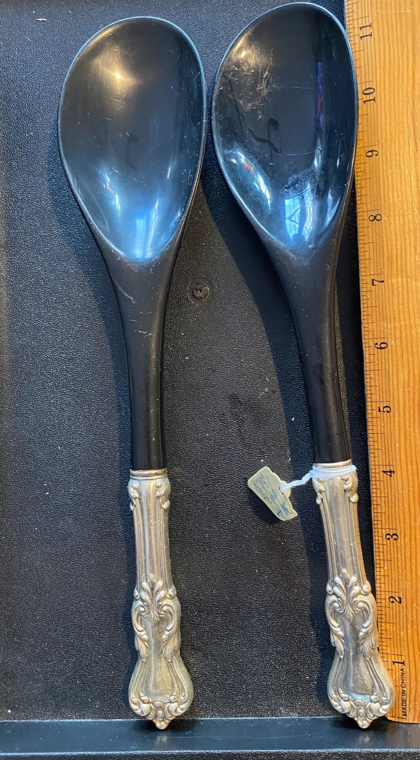 MARLBOROUGH by Reed & Barton Sterling silver salad serving set 2 piece SET AV.