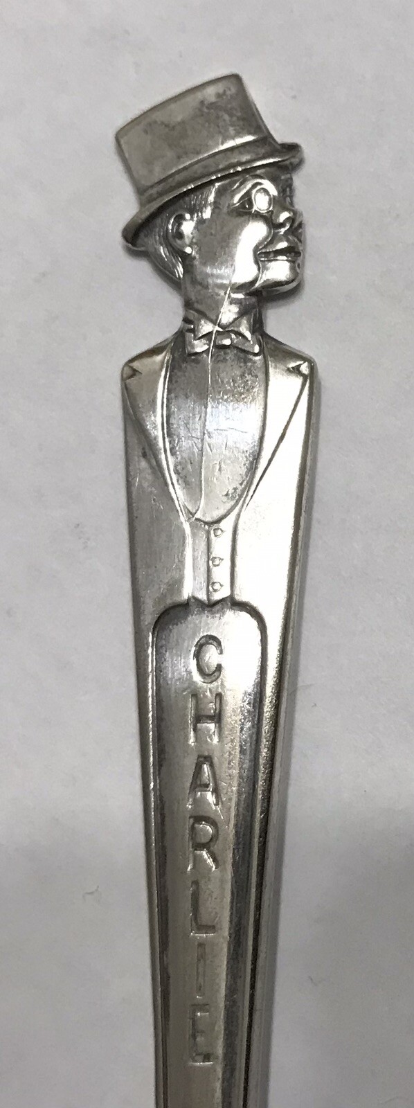 Charlie McCarthy, Duchess Silver Plate Souvenir Spoon, 6.25 Inches