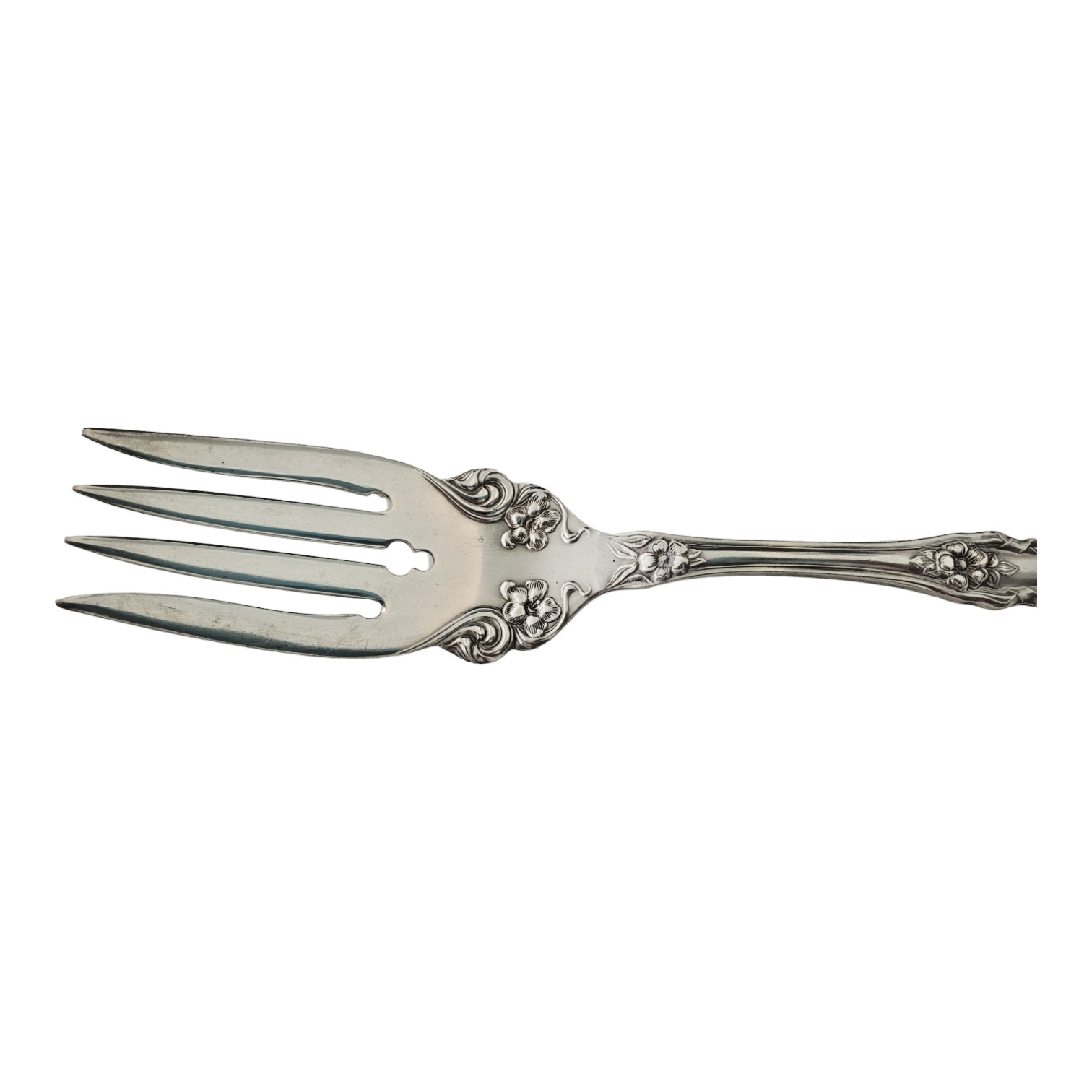ARBUTUS International Wm Rogers & Son Silverplate SALAD FORK 6 1/2 Inch 1908