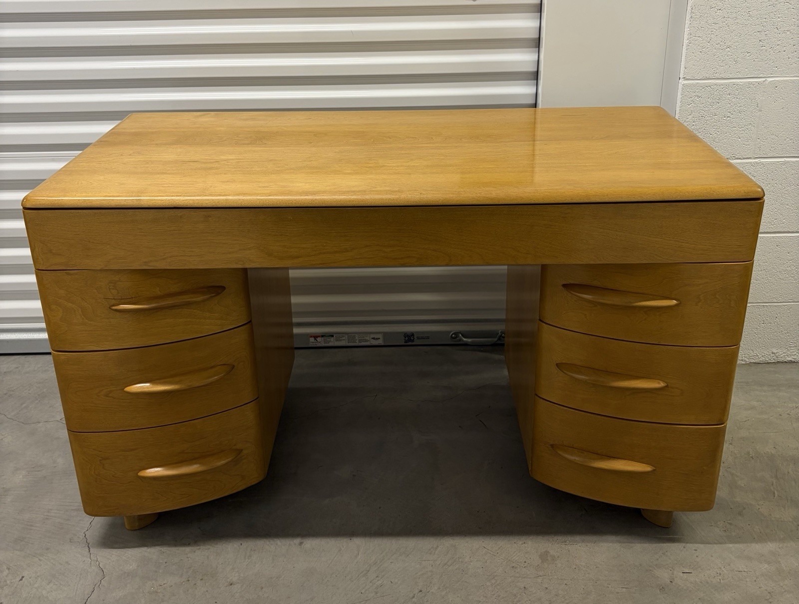 Heywood Wakefield Desk Midcentury Modern Solid Wood