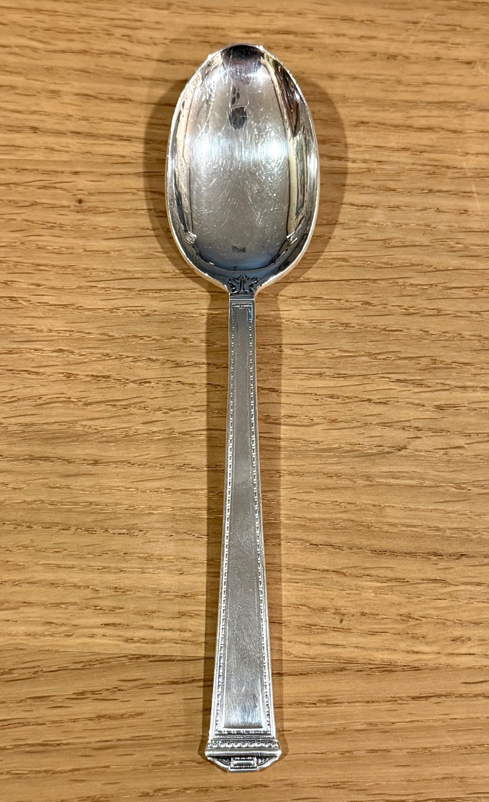 Pantheon by Tuttle Sterling Silver Place Soup Spoon 7 1/8″
