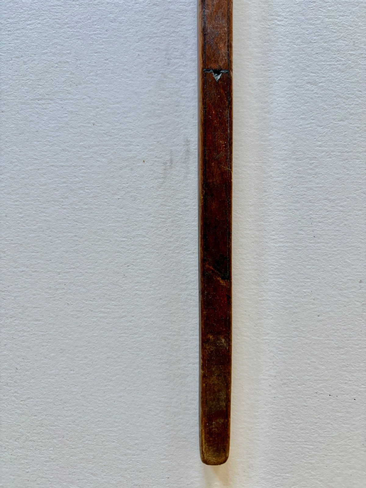 Rare decorative stick pointer 19th century? Wood handmade good condition