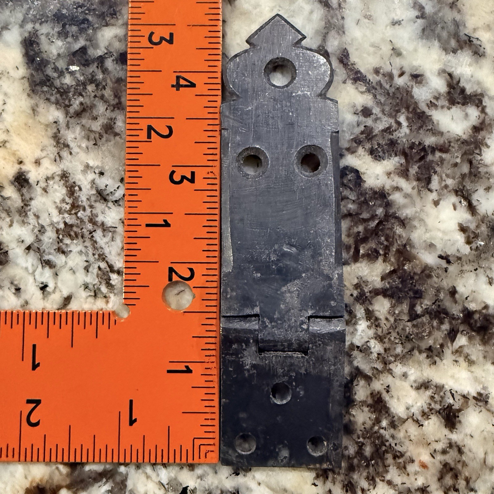 Antique Hand Forged 3in Strap Hinge