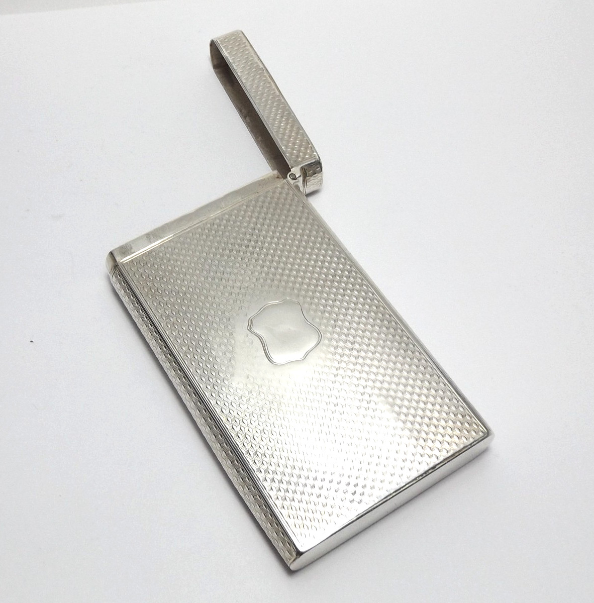 VICTORIAN SCOTTISH STERLING SILVER CHEROOT CASE, JAMES NASMYTH, EDINBURGH 1834