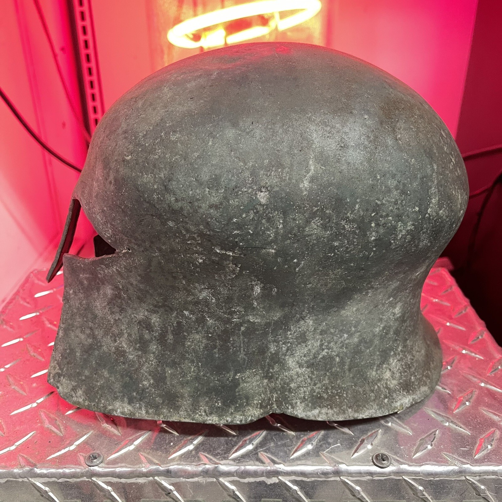 Ancient Corinthian helmet Replica 8th century BC Sohn Kee Chung yr 2006 Olympics