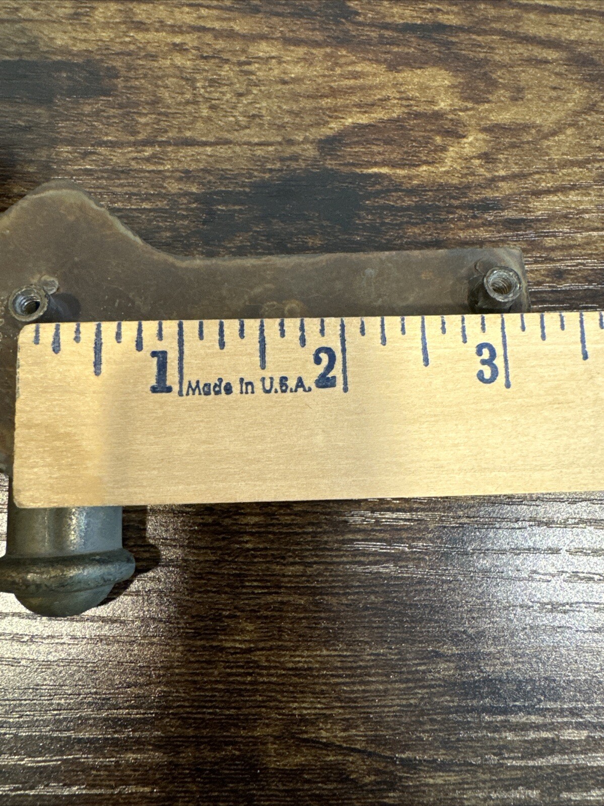 Drexel Collage Group Drawer Pull Knob Left Side Brass Dresser Credenza Armoire