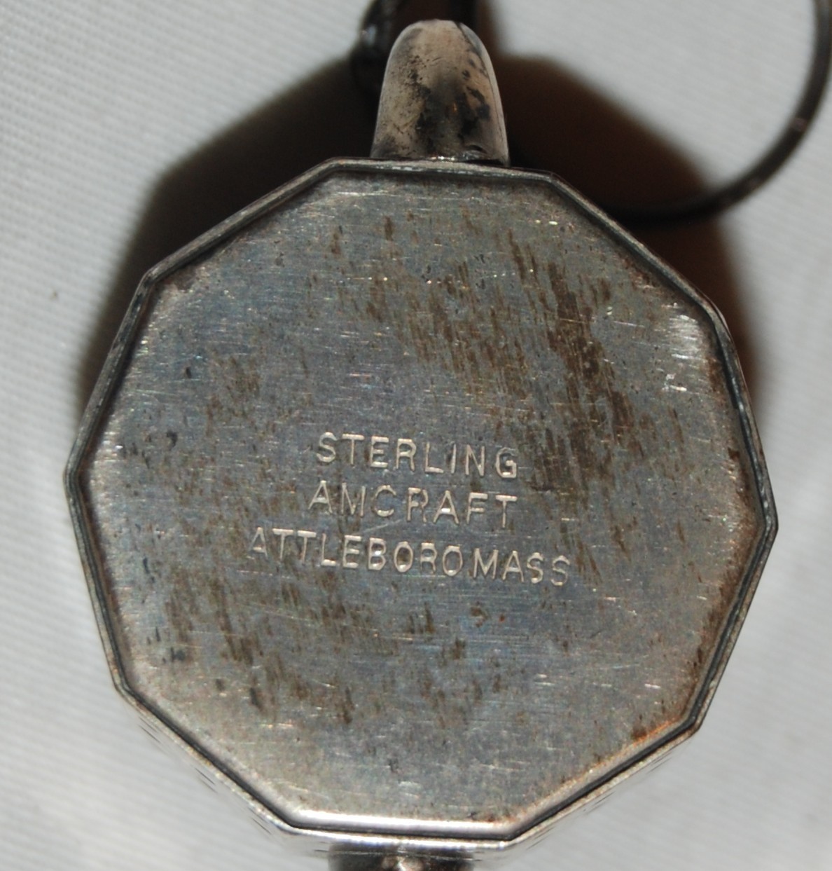 Vintage AMCRAFT Attleboro Mass Sterling Silver Teapot Tea Diffuser