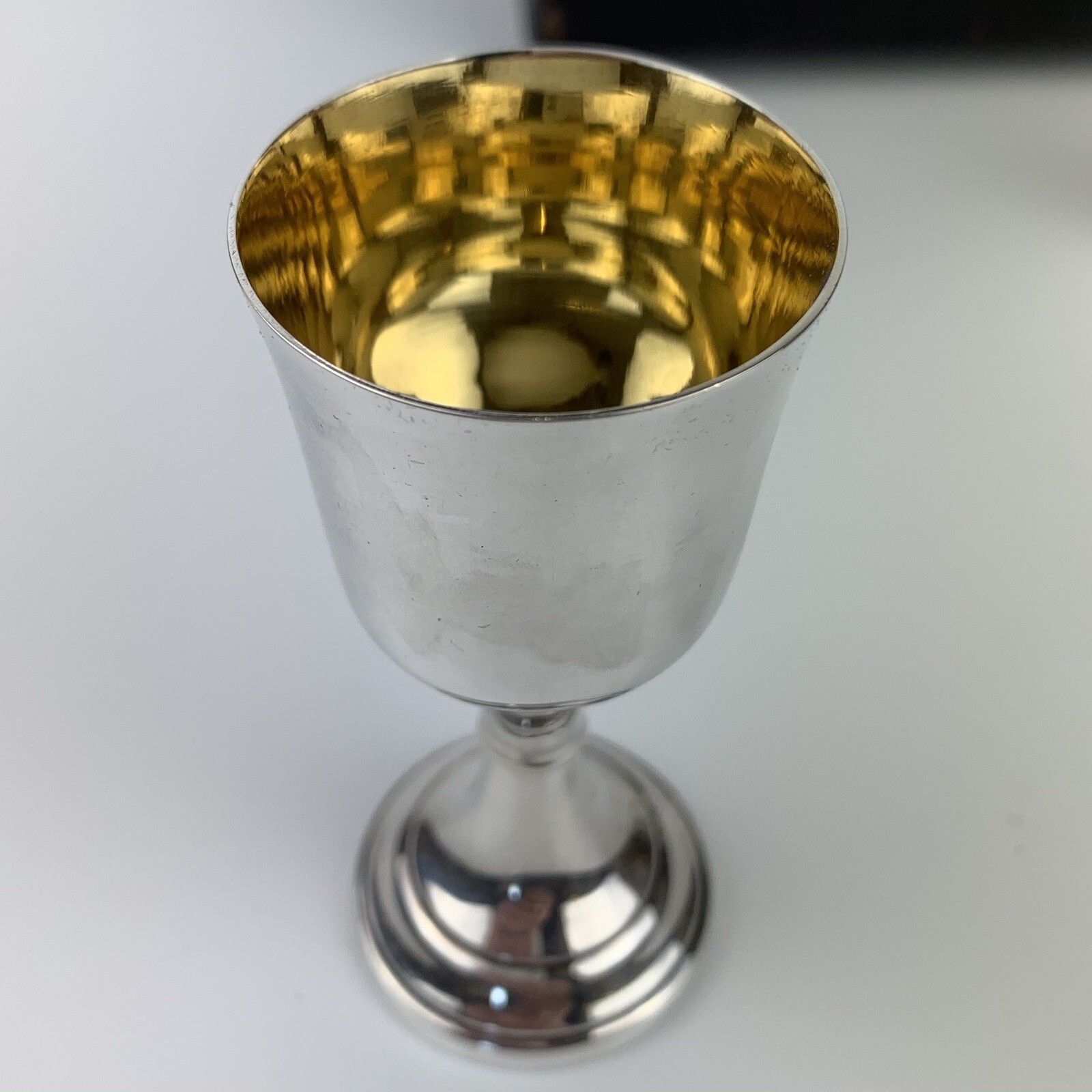 Antique Solid Silver Cased Travelling Communion Set Catholic IHS James Dixon