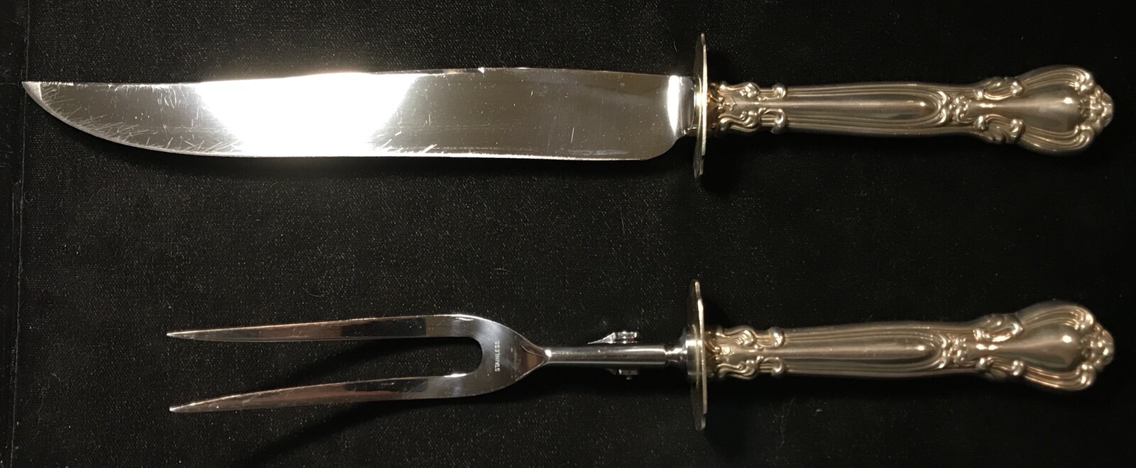 Sterling Silver Flatware – Gorham Chantilly Roast Carving Set