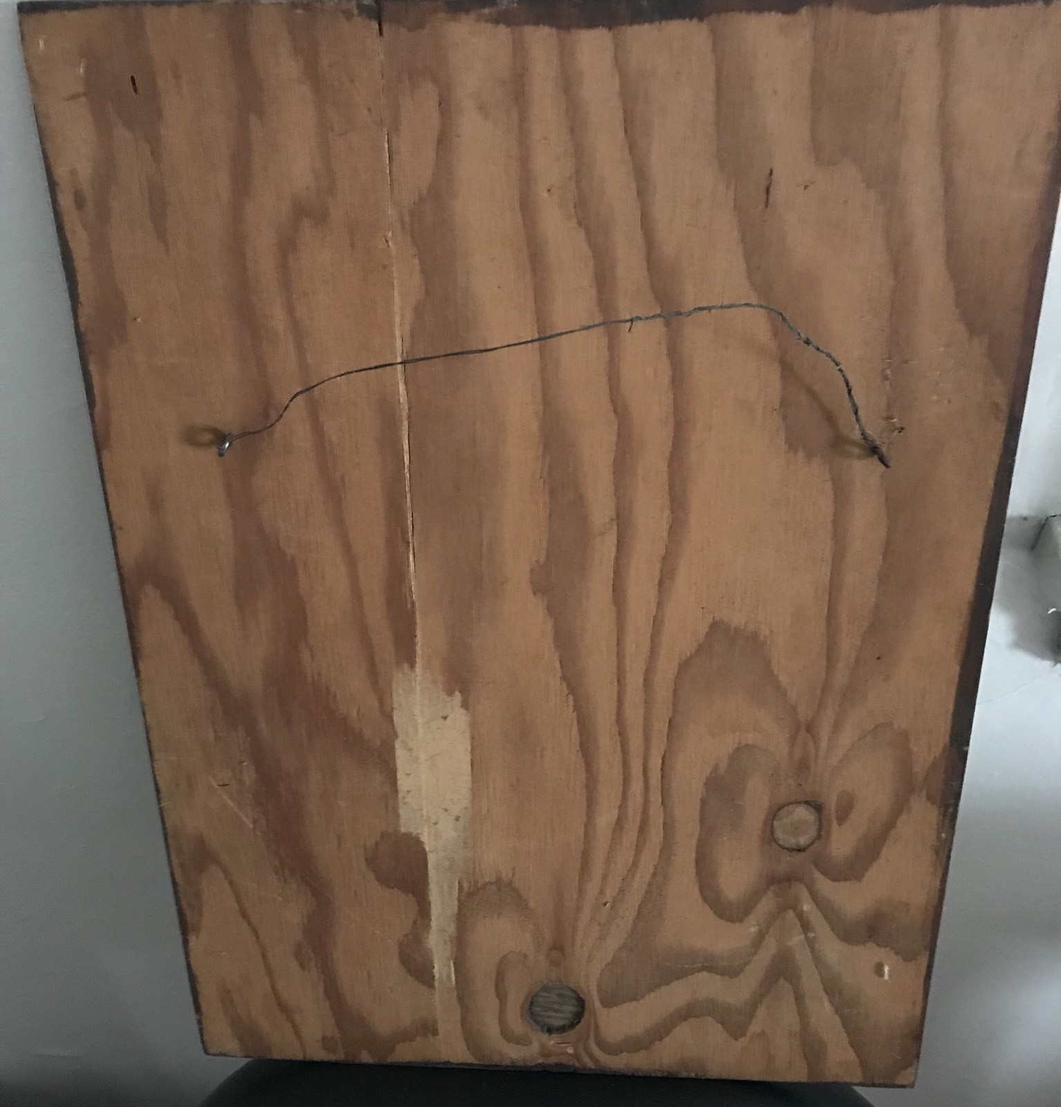 Copper on Board Duck Picture – Rustled From Cattails Hammered 11 x 15
