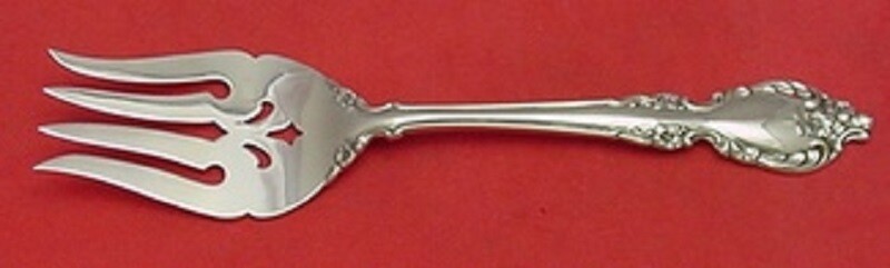 Botticelli by Oneida Sterling Silver Cold Meat Fork 8 1/2″ Serving