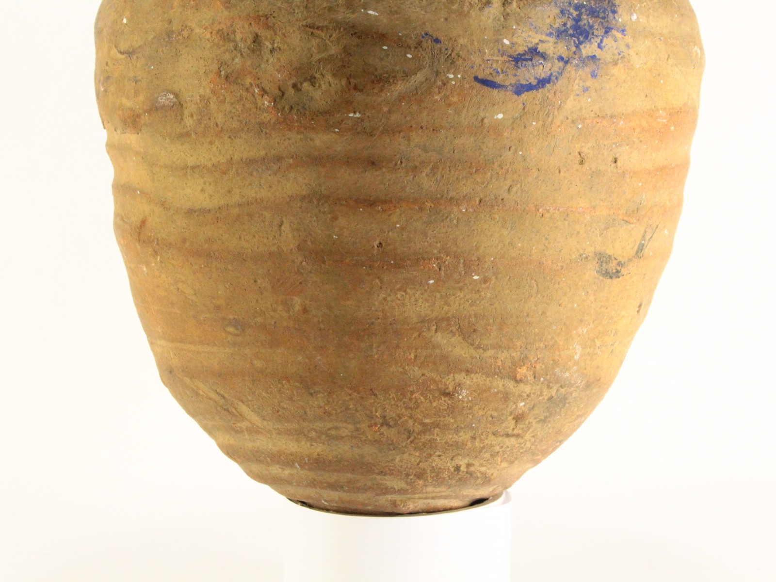 Antique 17th C. Spanish Colonial Redware Terracotta Jar, Mexico