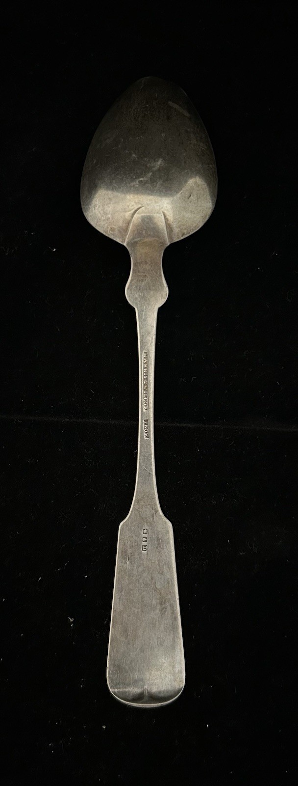 Coin Spoon Harris & Wilcox Monogram