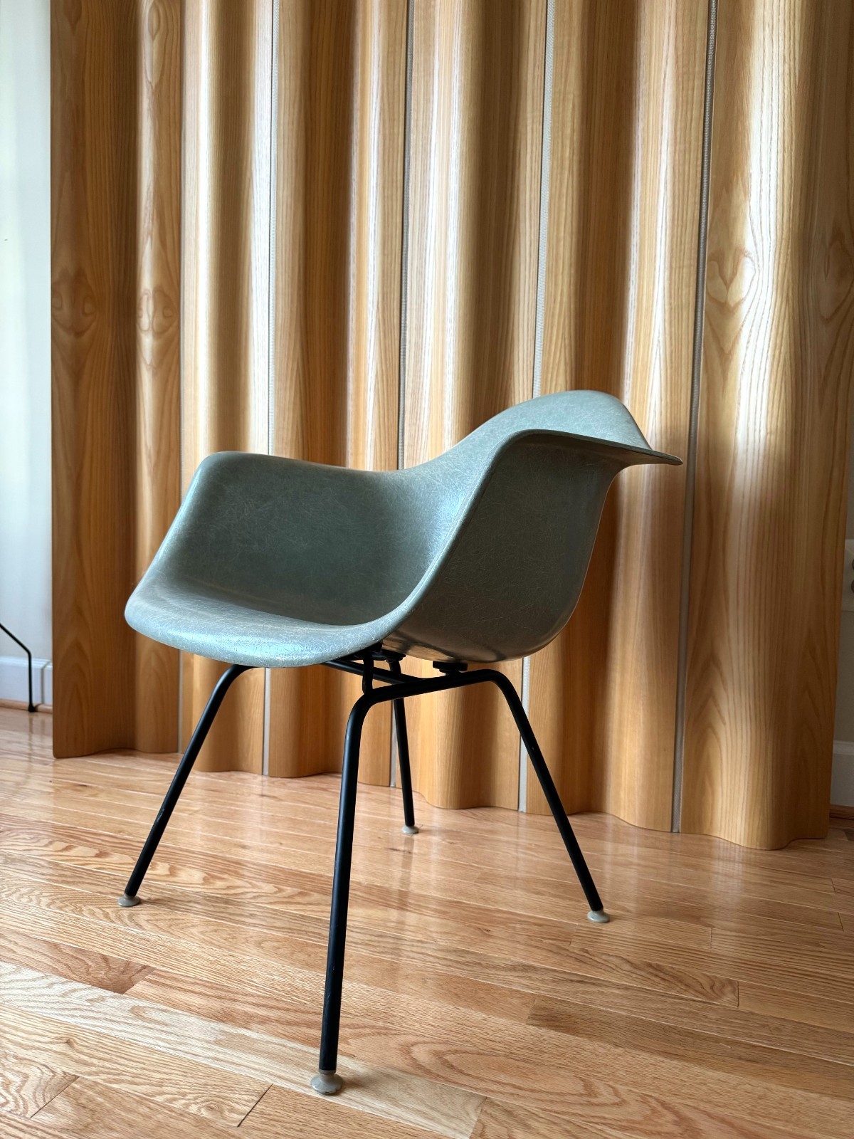 Eames Molded Fiberglass Armchair for Herman Miller (Seafoam Green)