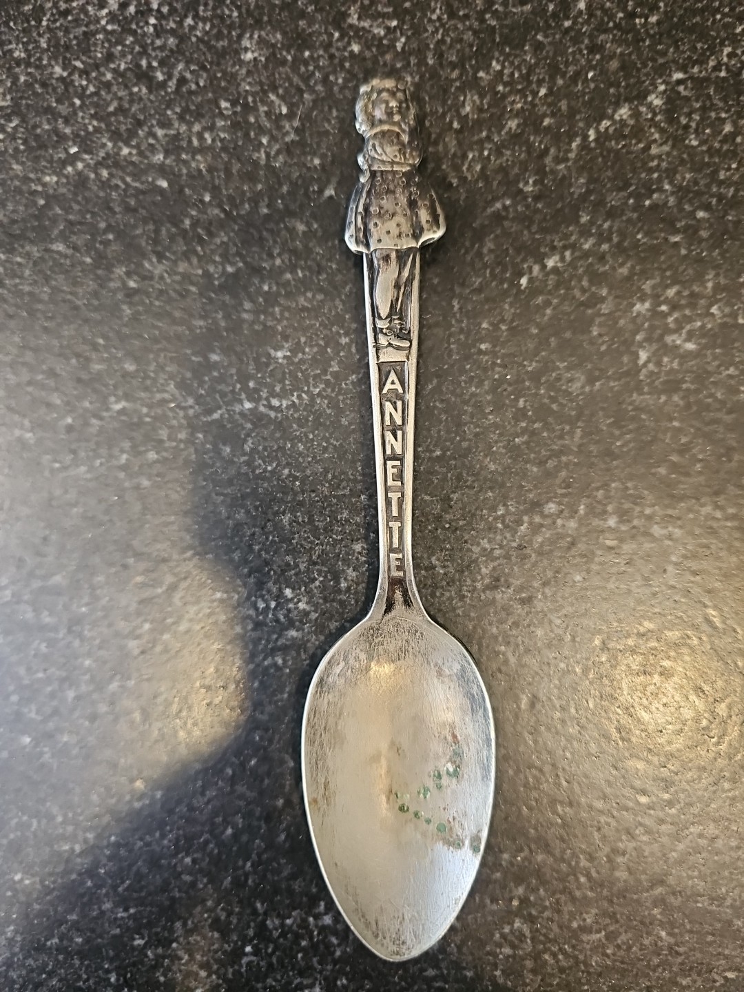 Vintage Annette Dionne Carlton Silver Plate Spoon