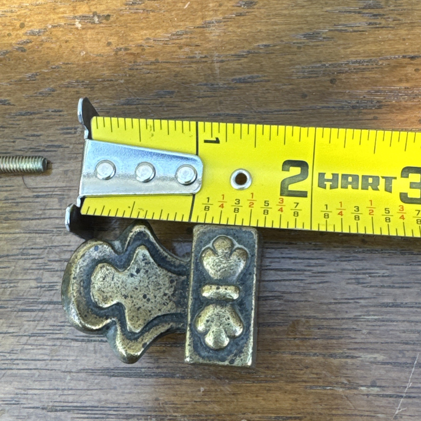 Drexel Guildhall Door Pull For Vintage Dresser Credenza Handle MCM Brass