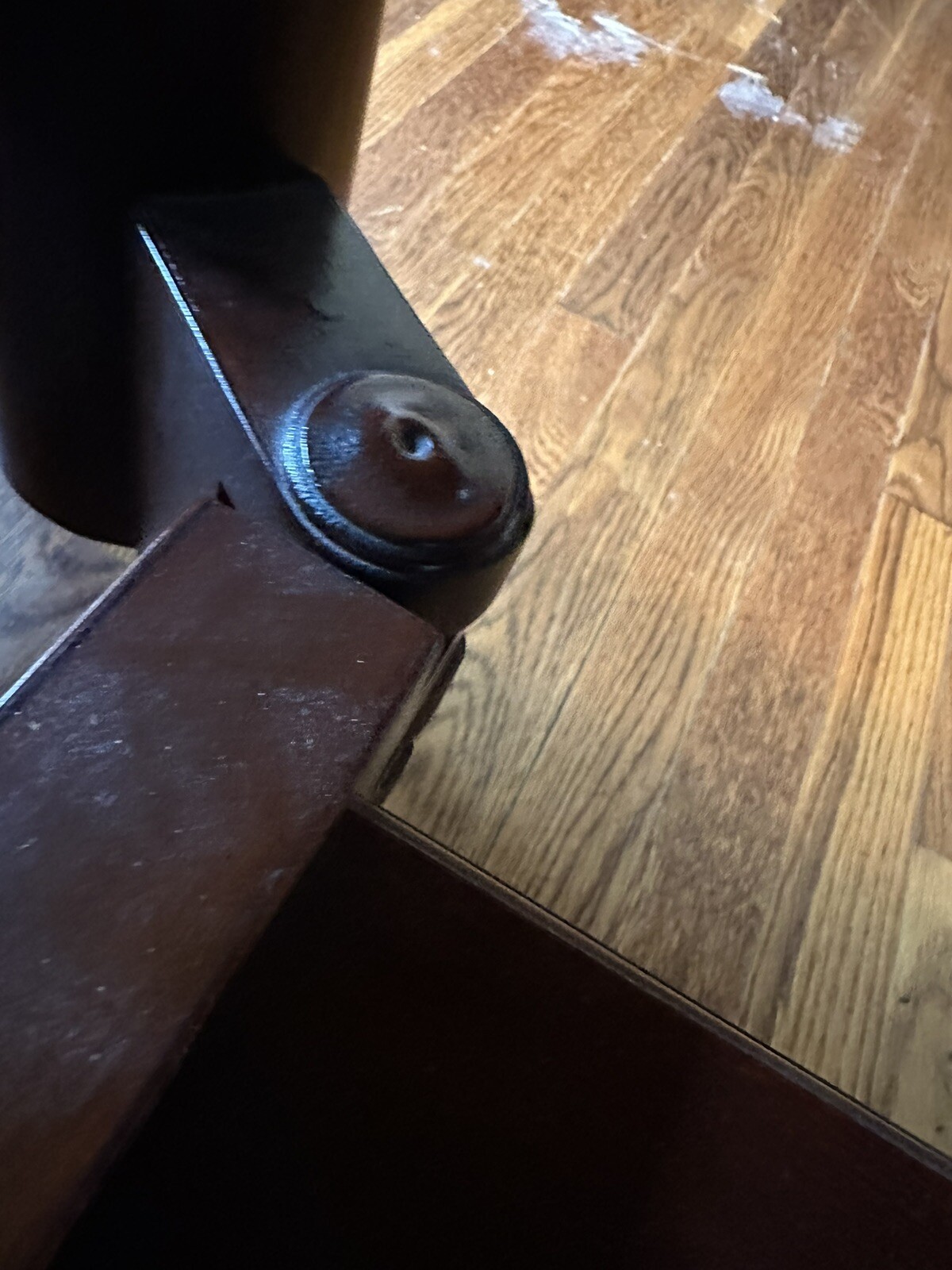 Drop Leaf Table By Drexall Brass Footed Sheraton/Hepplewhite 1952