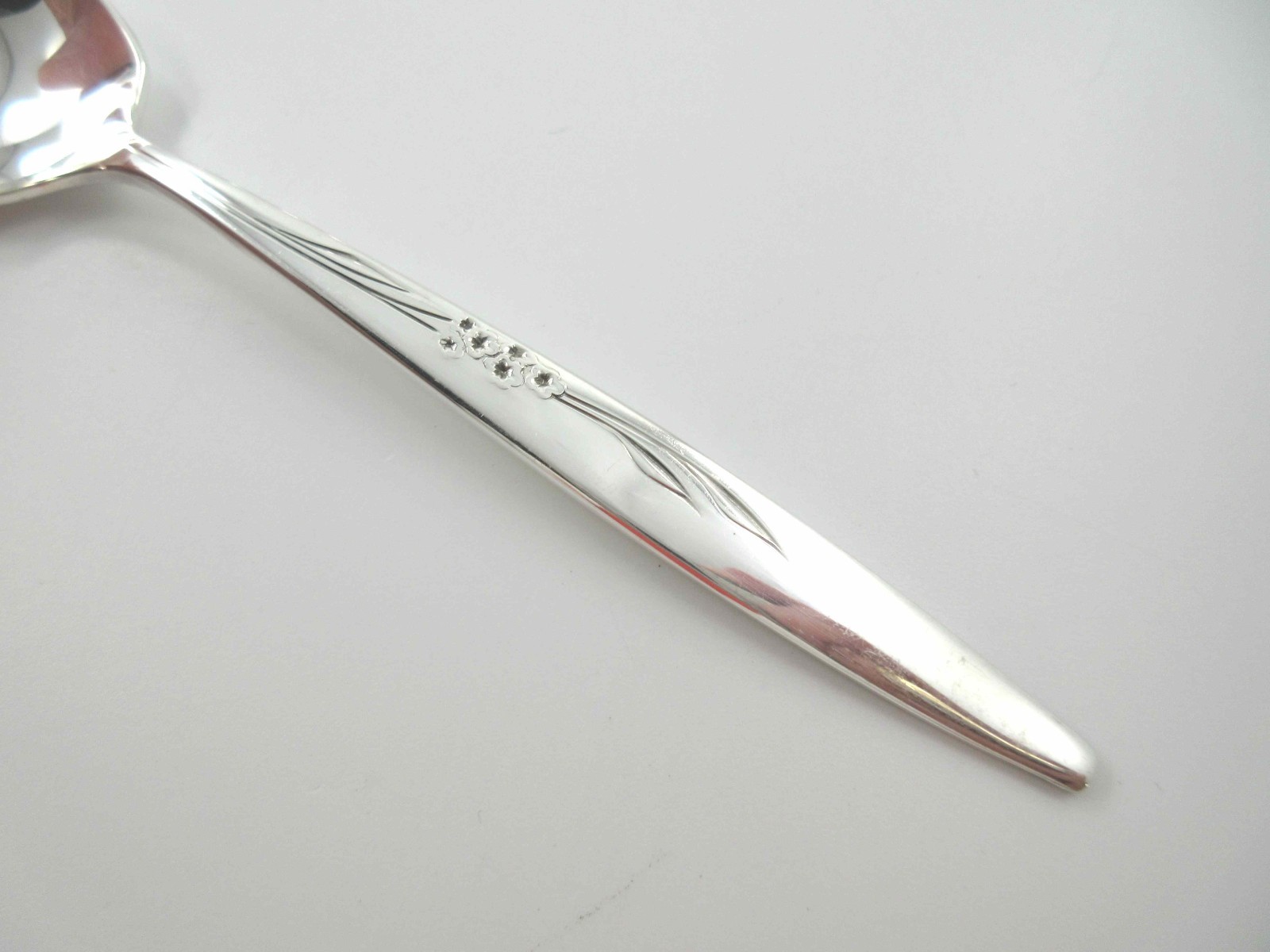 Oneida Community ENCHANTMENT GENTLE ROSE 11 Fruit Spoons Silverplate Flatware