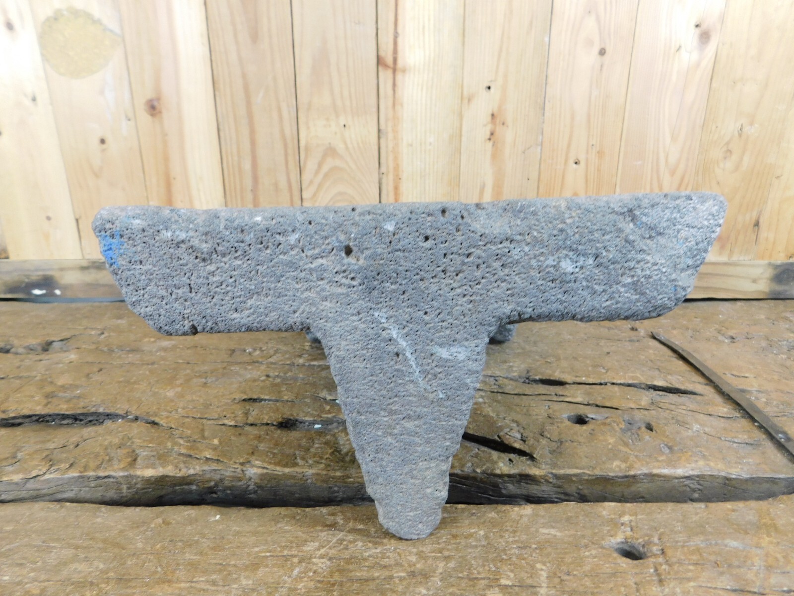 Antique Metate #31-Grinder-Rustic-Complete-Old Mexican–Primitive-10x15x7.5