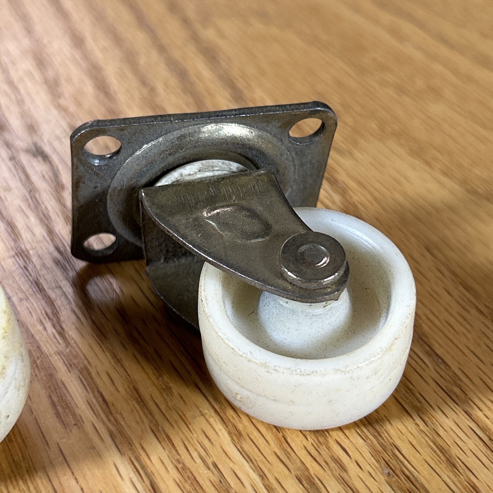 Vintage Swivel Caster Wheels Lot Furniture Plastic Wheels Damage