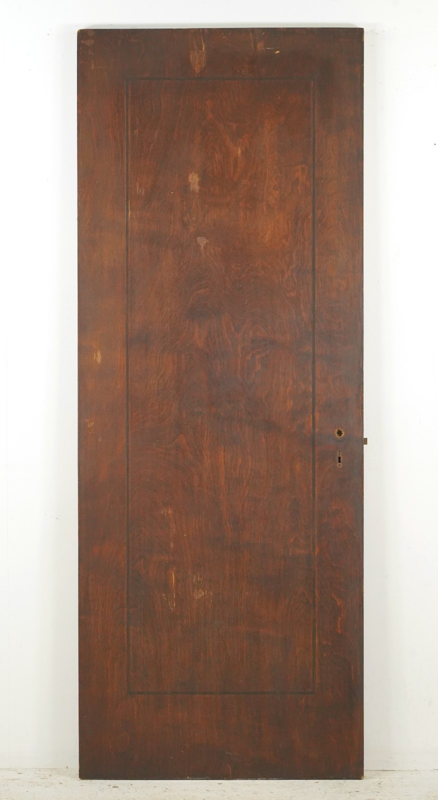 Vintage One Panel Wood Passage Door 31.75 x 83.25 in.