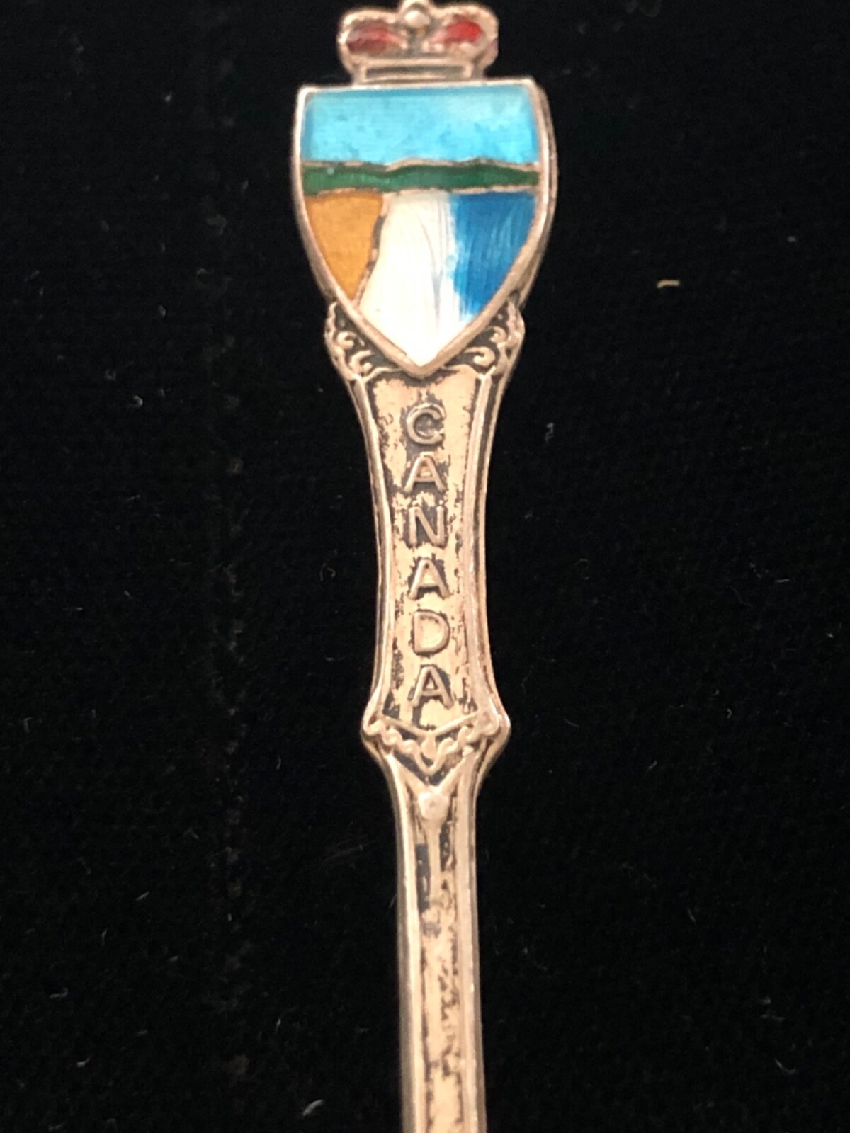 Niagara Falls, Sterling, Souvenir Spoon, 7.1g, 3 5/8, BM Co Canada