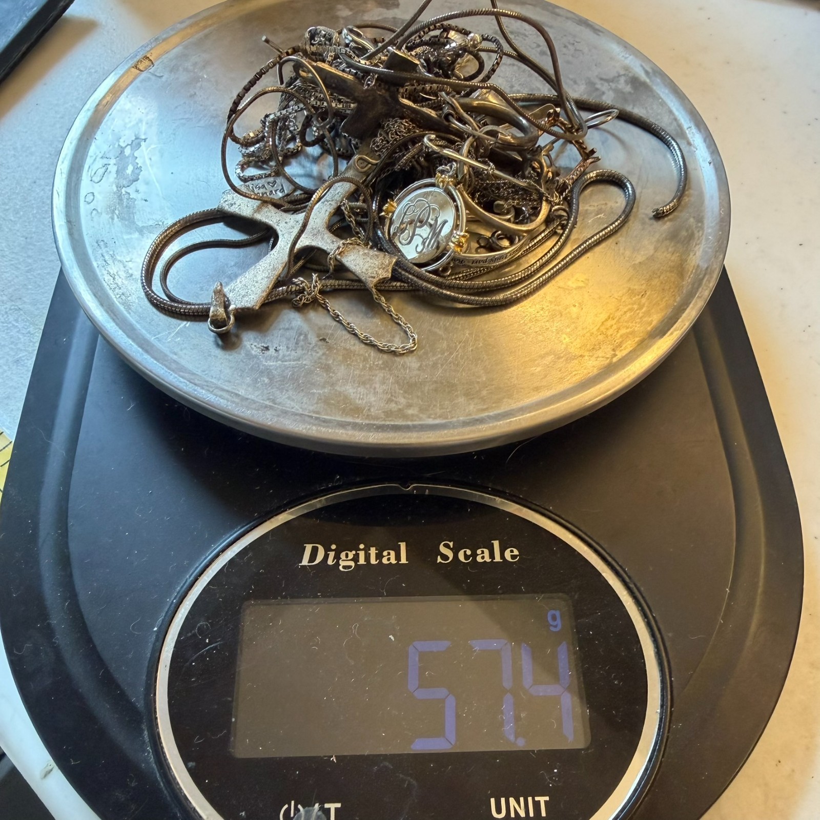 57g Sterling Silver Scrap Metal Mixed Lots Tested USA No Stones