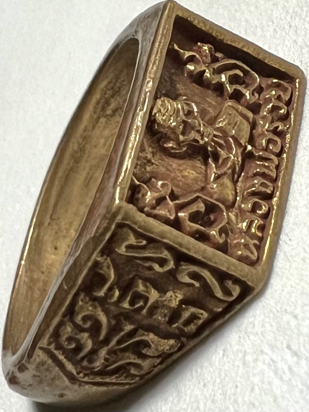 PHRA LP RUAY RING RARE OLD THAI BUDDHA AMULET PENDANT MAGIC ANCIENT IDOL#85