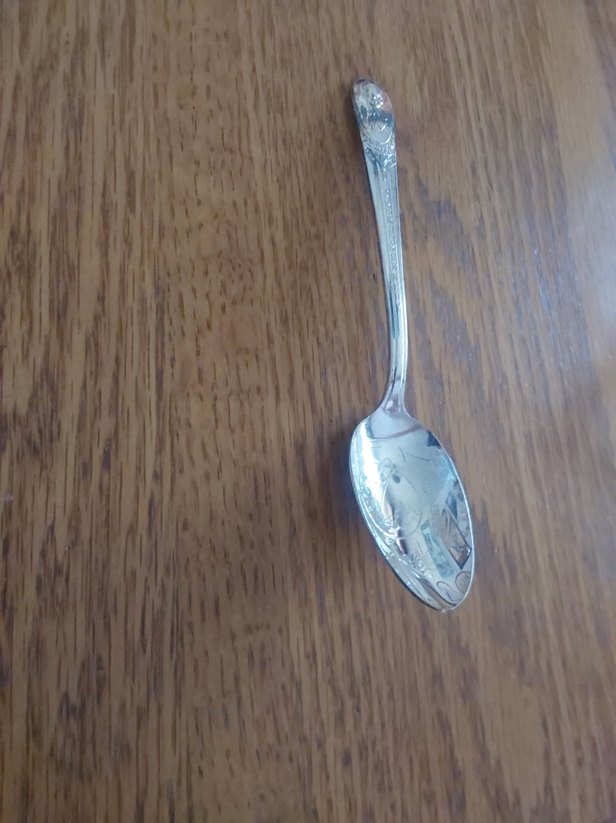 Wm. Rogers & Son Silverplate John F. Kennedy Spoon US President