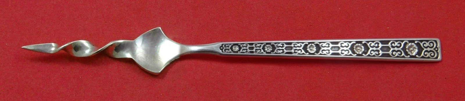 Spanish Tracery by Gorham Sterling Silver Butter Pick Twisted 5 3/4″ Custom Made