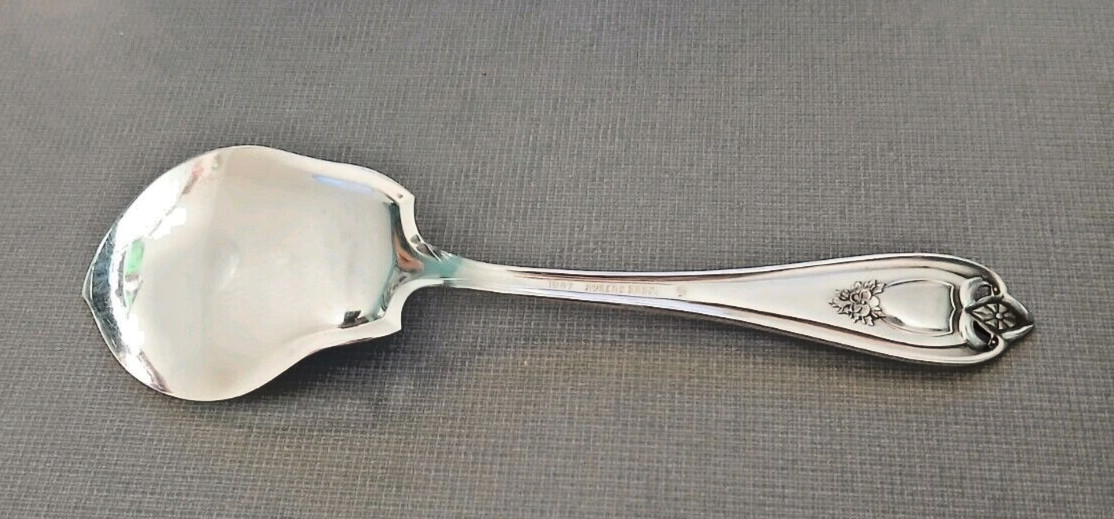 1847 Rogers Bros Old Colony Solid Jelly Server 6 1/2″ International Silver 1911