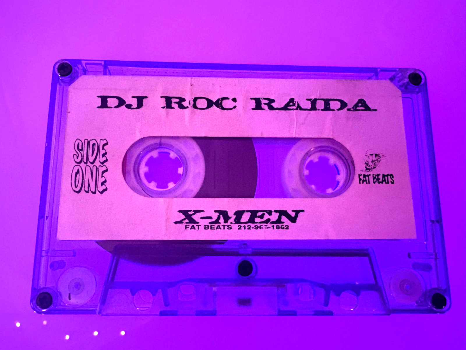 DJ Roc Raida X-Men – Fat Beats OG Mixtape 1996 – Cassette TESTED