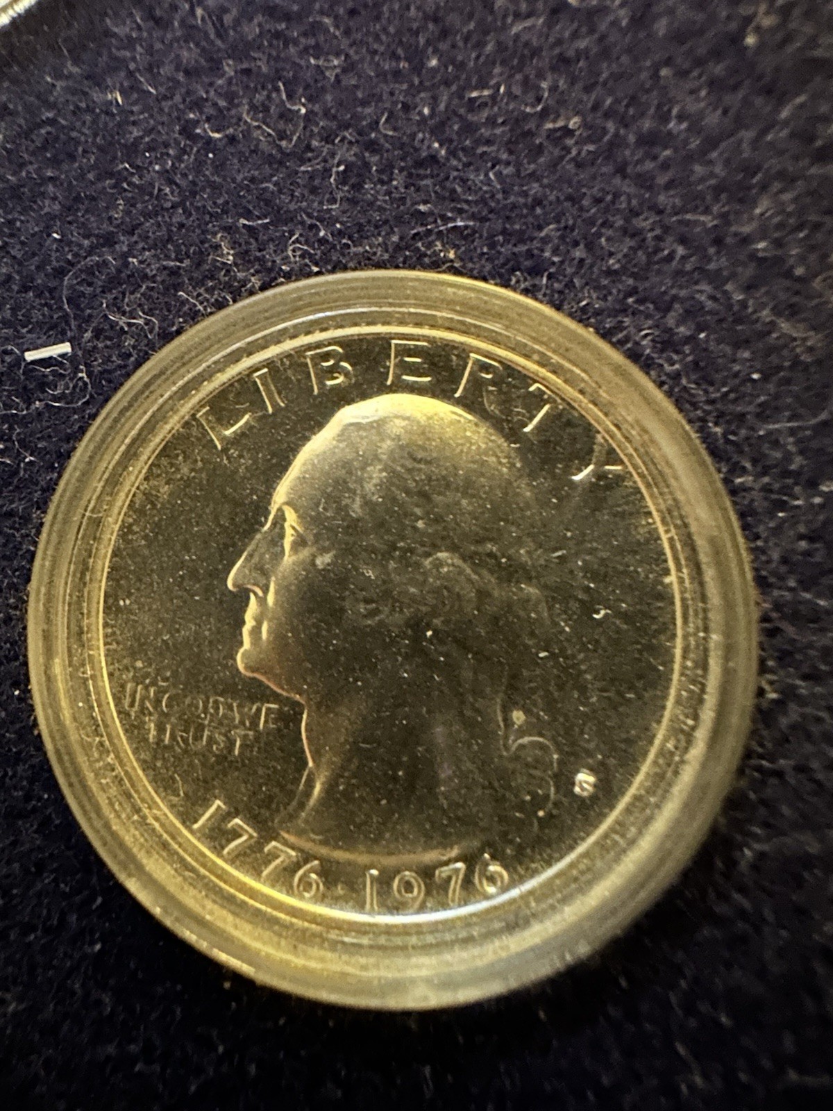 1776-1976 Bicentennial (S) Clad Proof Silver Quarter Rare Uncirculated