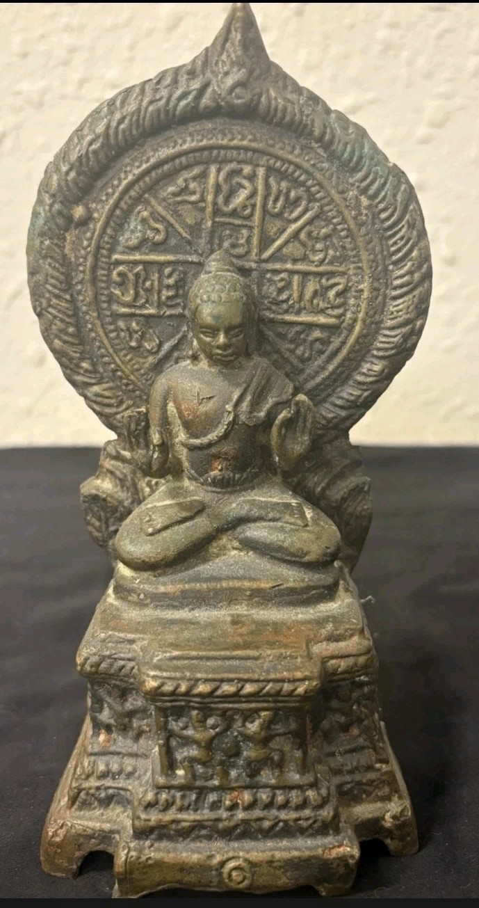 Antique 18th Century Khmer Buddha Statue Rare