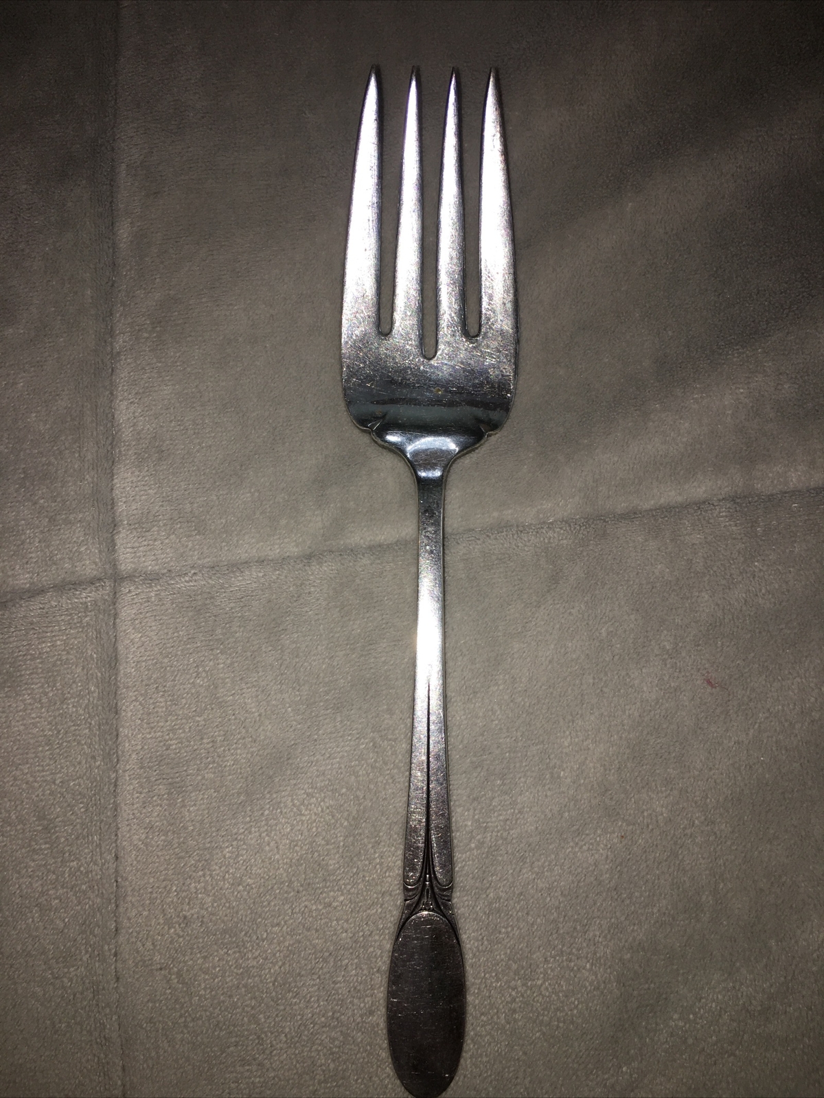 1847 Rogers Bros Cold Meat Fork Sylvia pattern International Silver Plate